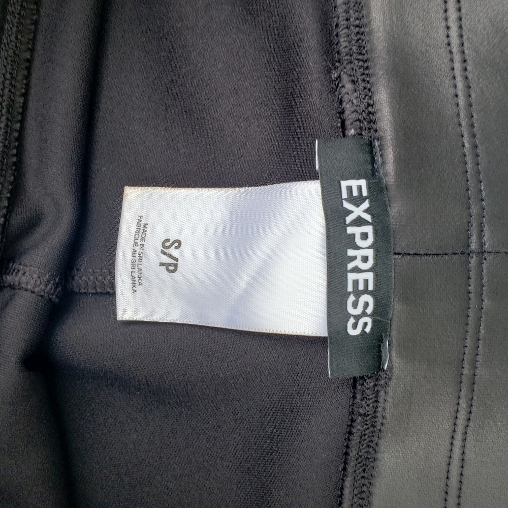 Express leather leggings